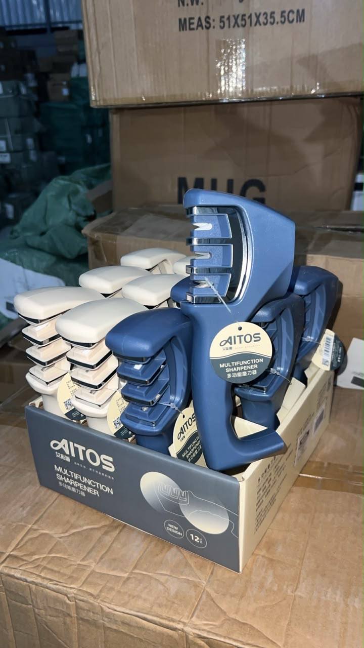مسن سكاكين يدوي Aitos - 3 فتحات